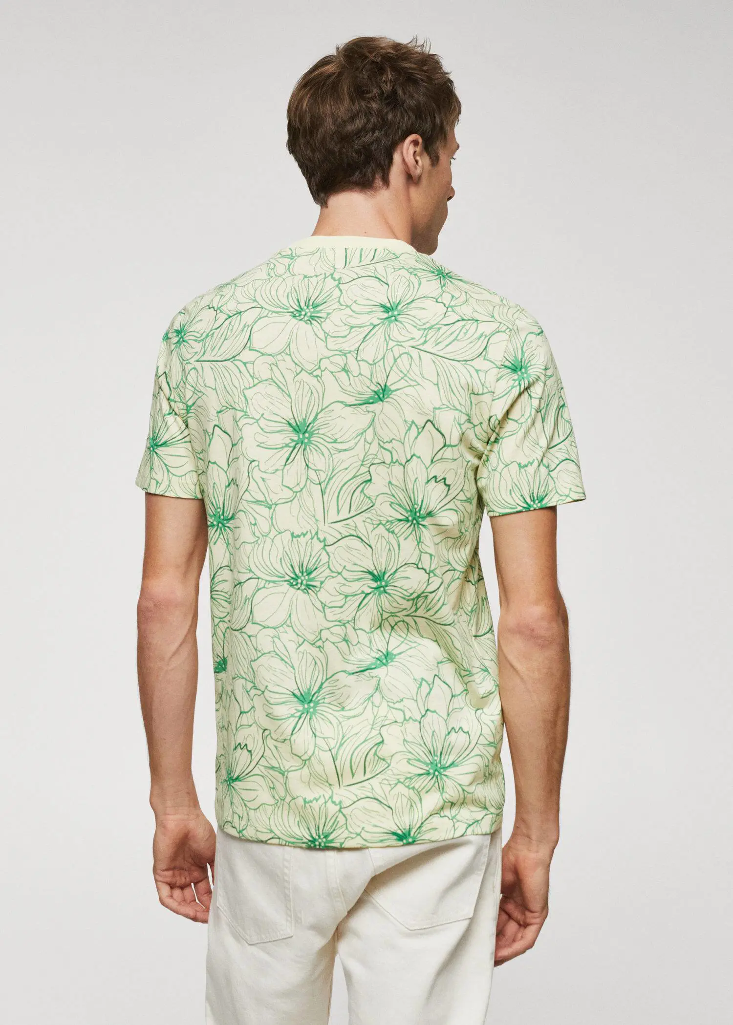 Mango Floral print T-shirt. 3