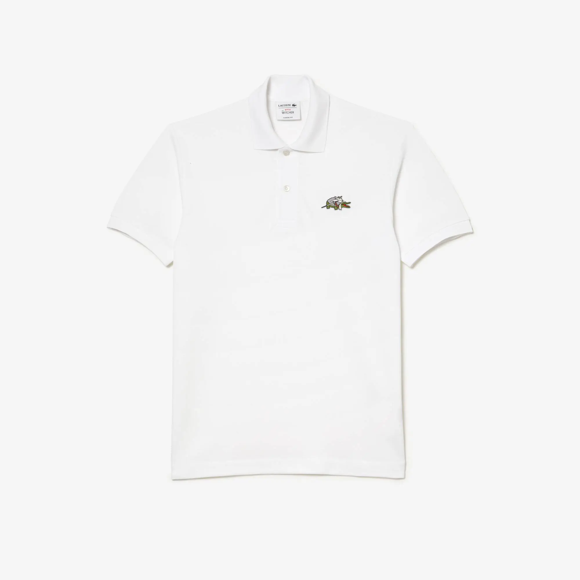 Lacoste Men’s Lacoste x Netflix Organic Cotton Polo Shirt. 2 Lacoste Men’s Lacoste x Netflix Organic Cotton Polo Shirt. 2