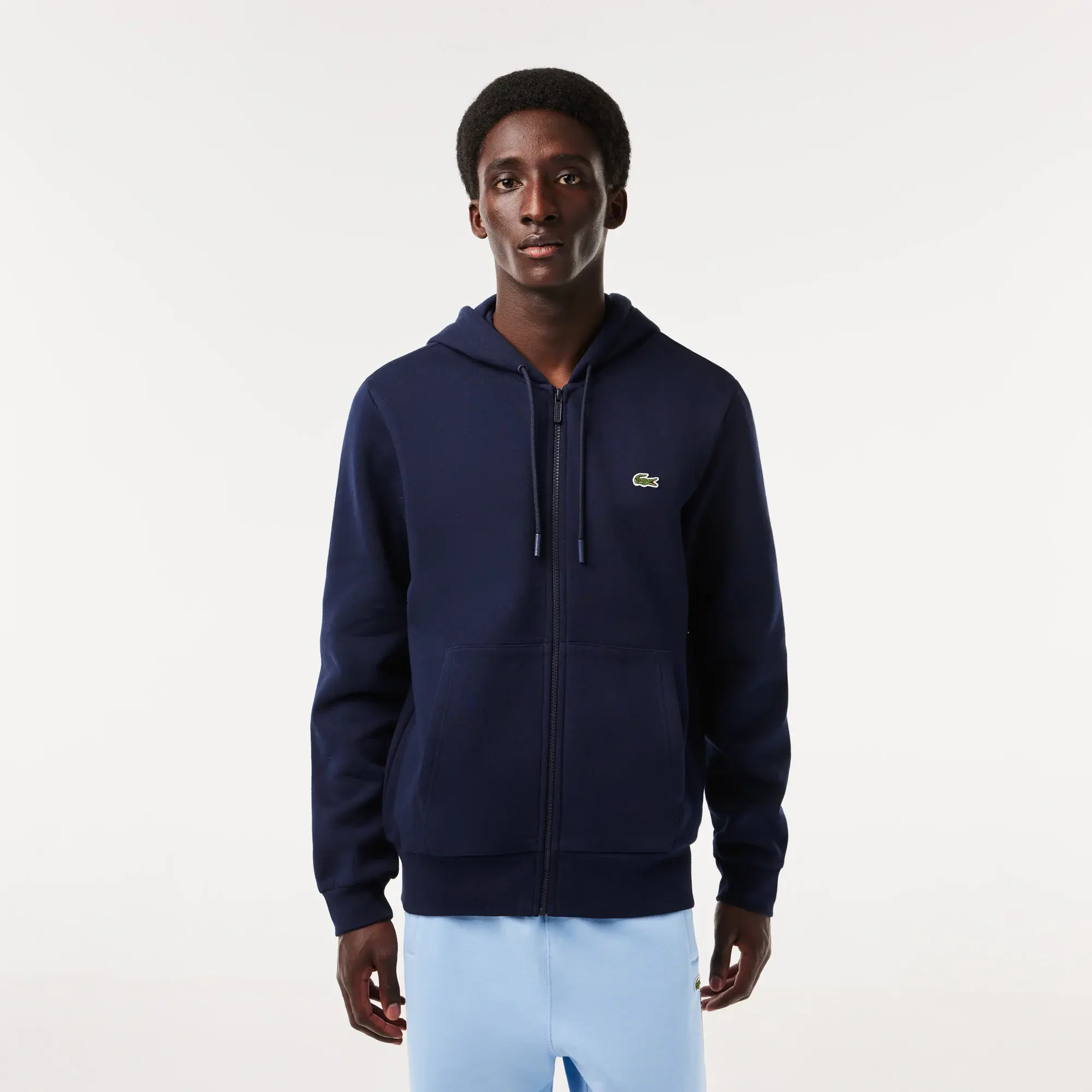Lacoste Sudadera Lacoste Color Block con bolsillo frontal para Hombre. 1 Lacoste Sudadera Lacoste Color Block con bolsillo frontal para Hombre. 1