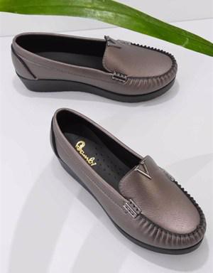 Platin Kadın Loafer Ayakkabı K01797002009