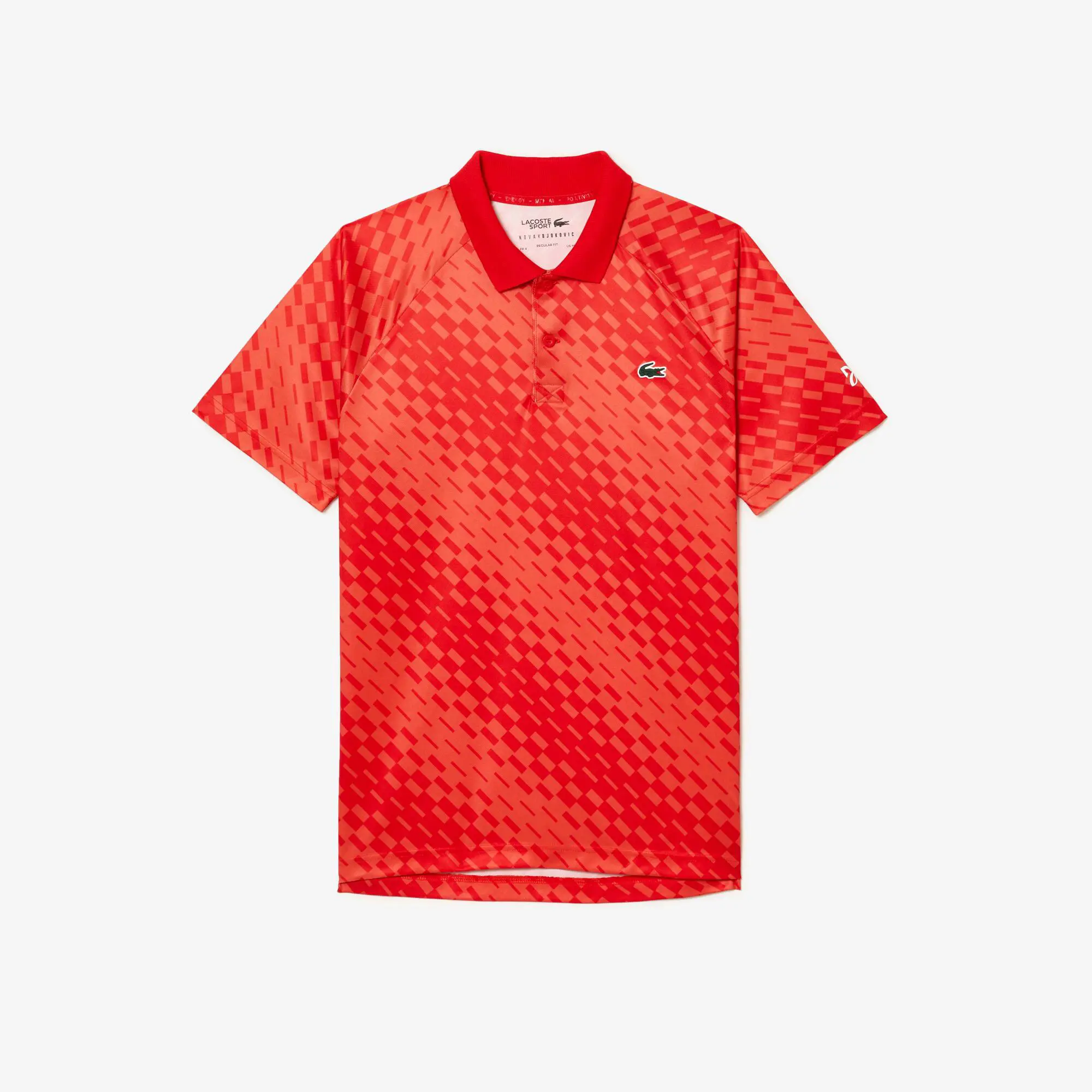Lacoste Tennis x Novak Djokovic Fan Version Polo Shirt. 2