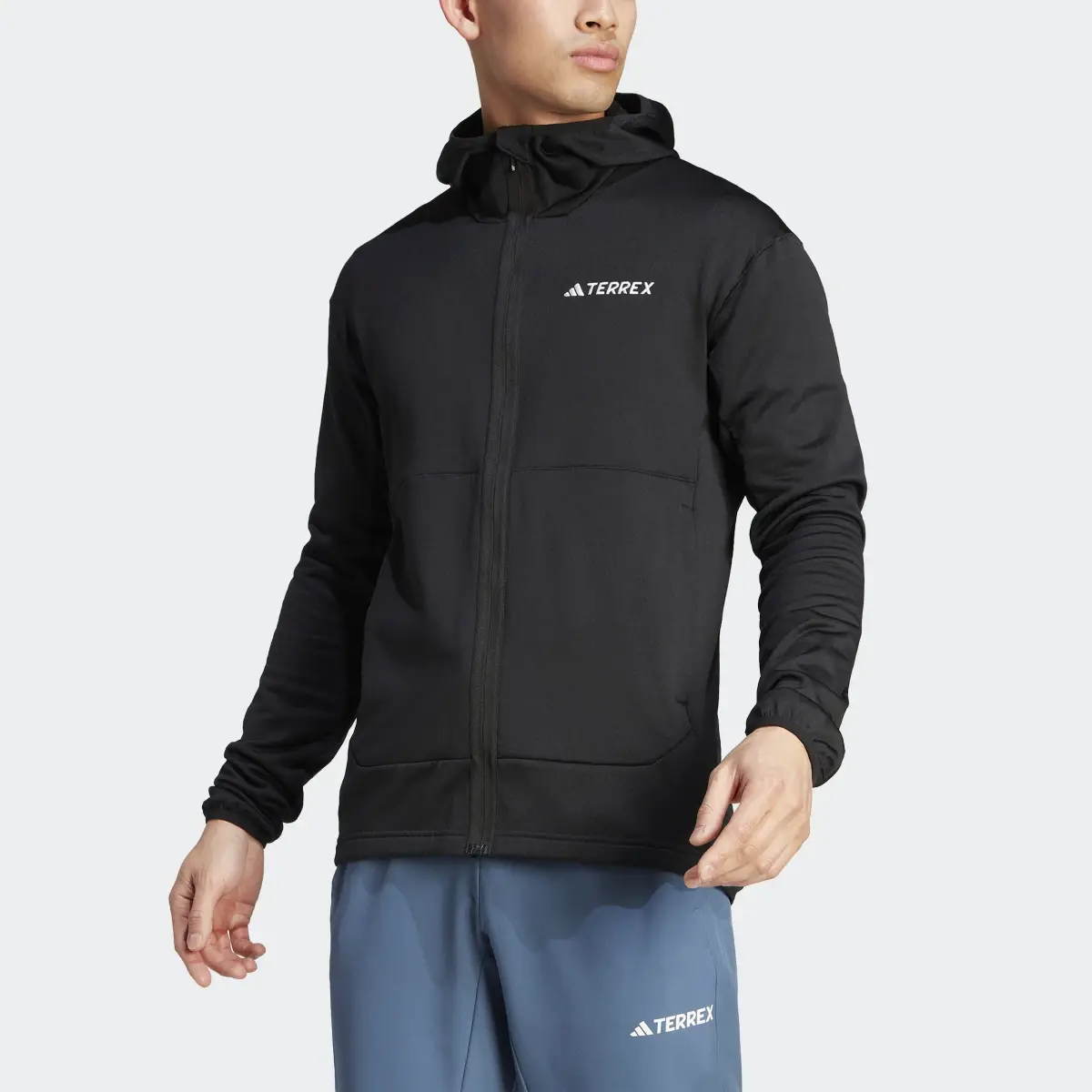 Adidas VESTE À CAPUCHE MOLLETON LÉGÈRE TERREX XPERIOR. 1