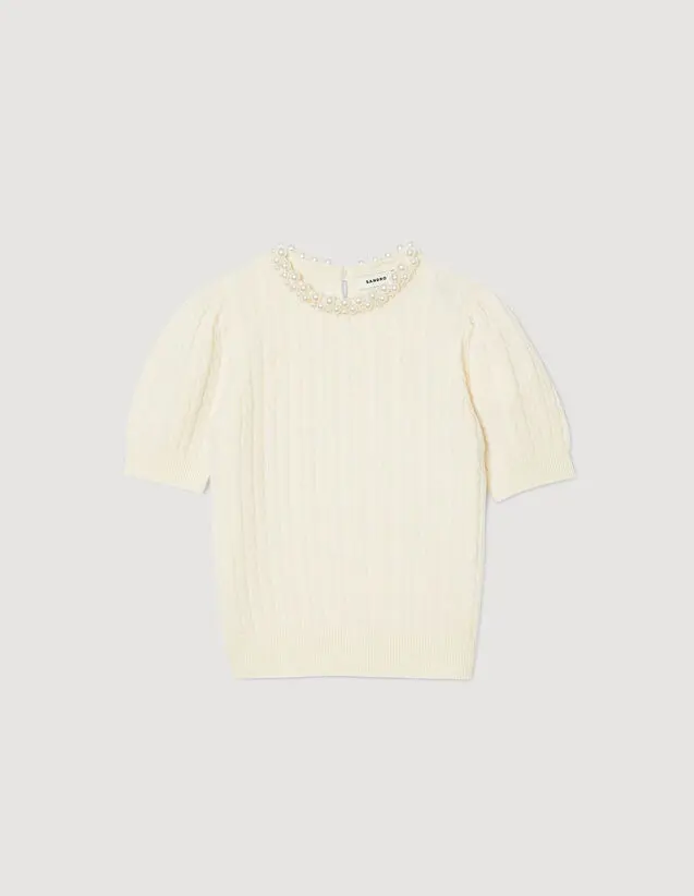 Sandro Cable knit jumper. 2