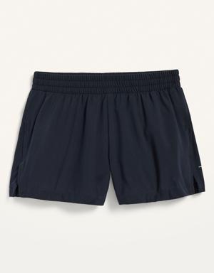 Performance Run Shorts for Girls blue