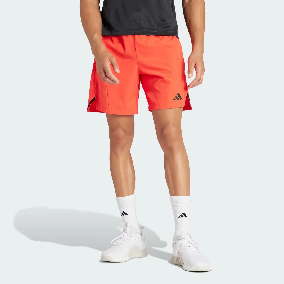 Adidas Designed for Training Workout Shorts. 1