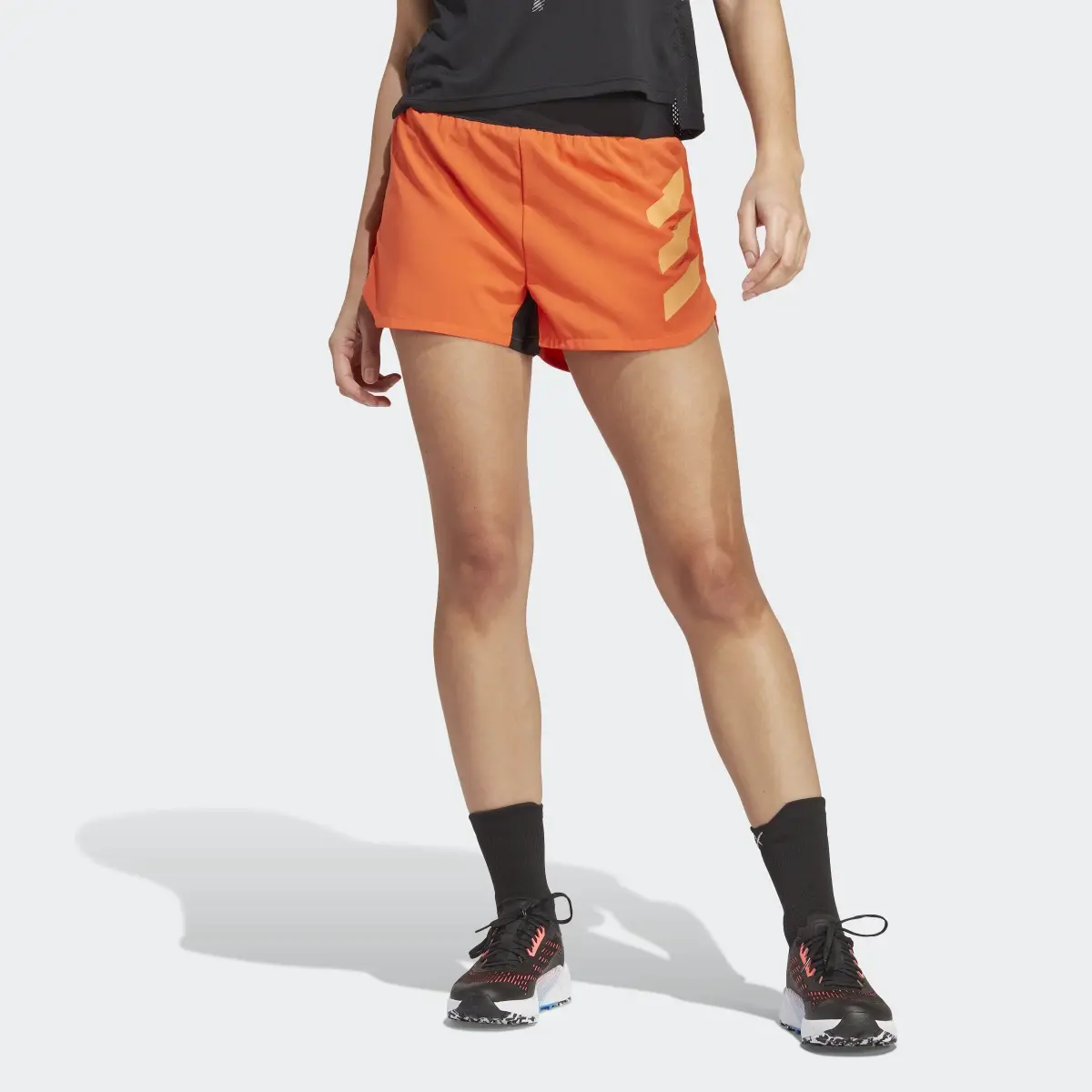 Adidas Terrex Agravic Trail Running Shorts. 1