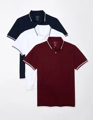 American Eagle Legend Polo Shirt 3-Pack. 1