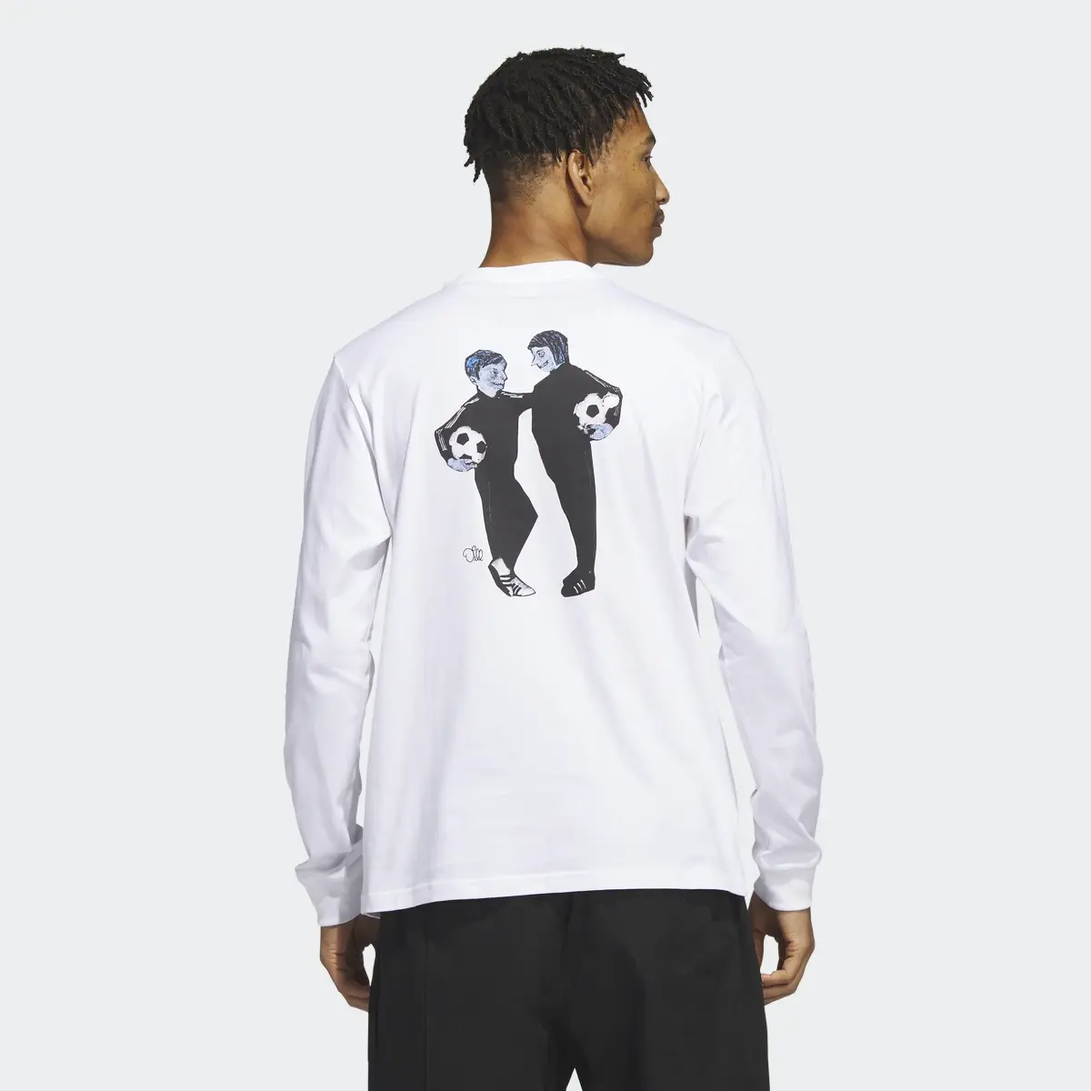 Adidas Dill Soccer Friends Long Sleeve Tee. 3