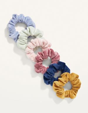 Hair Scrunchies 6-Pack for Girls multi