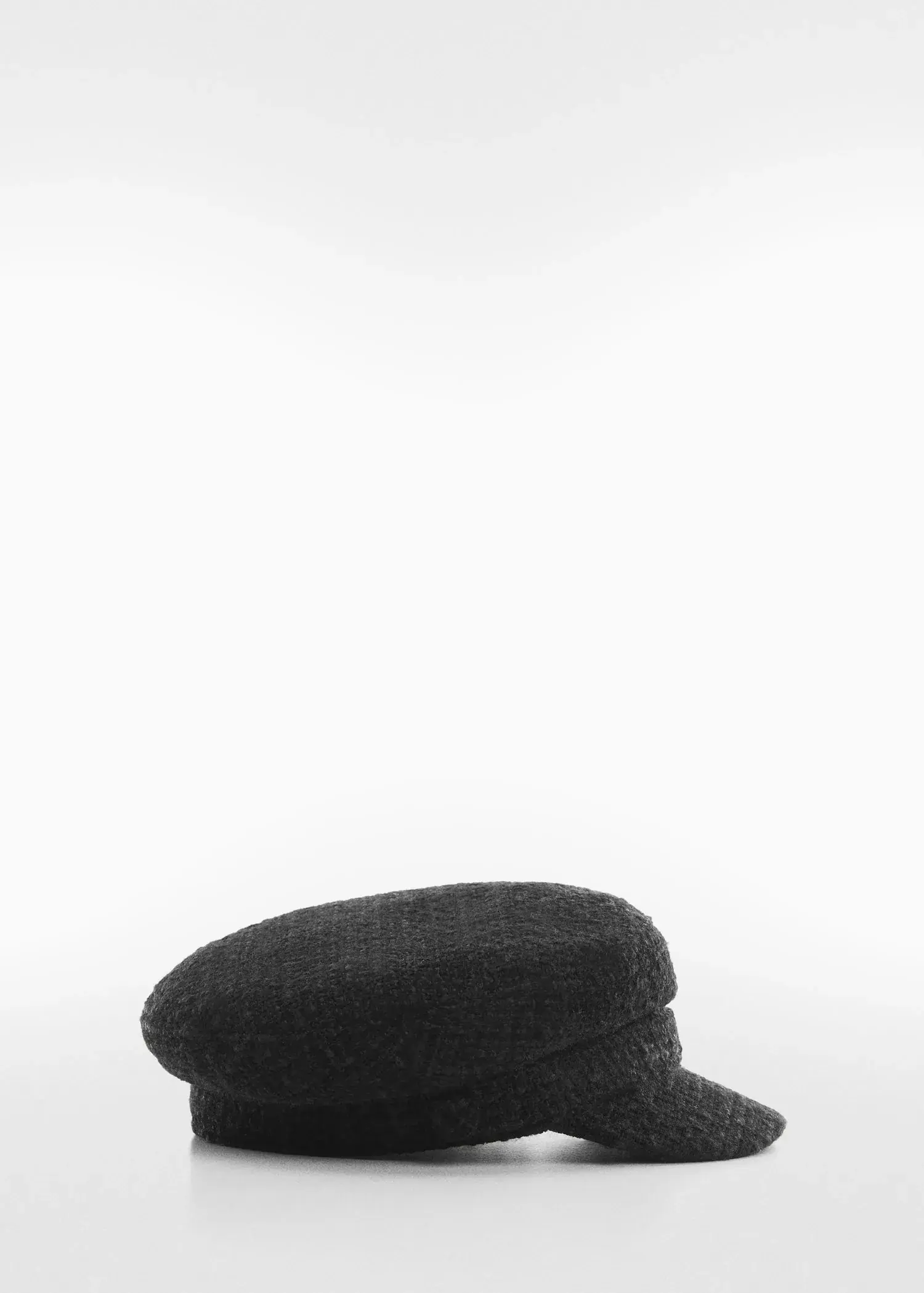 Mango Baker-Boy-Mütze aus Tweed. 1
