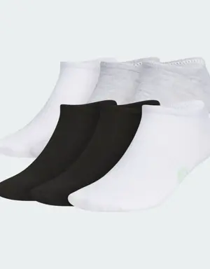 Superlite Classic 6-Pack No-Show Socks