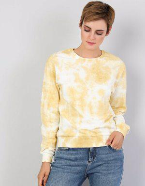 Colins Regular Fit Sarı Sweatshirt. 2 Colins Regular Fit Sarı Sweatshirt. 2