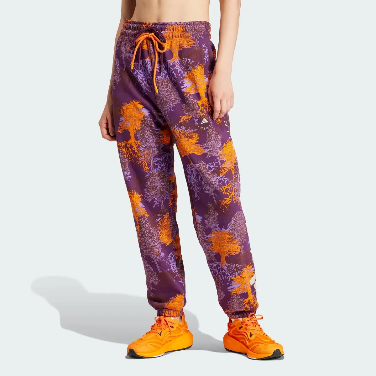 Adidas by Stella McCartney Printed Joggers. 1