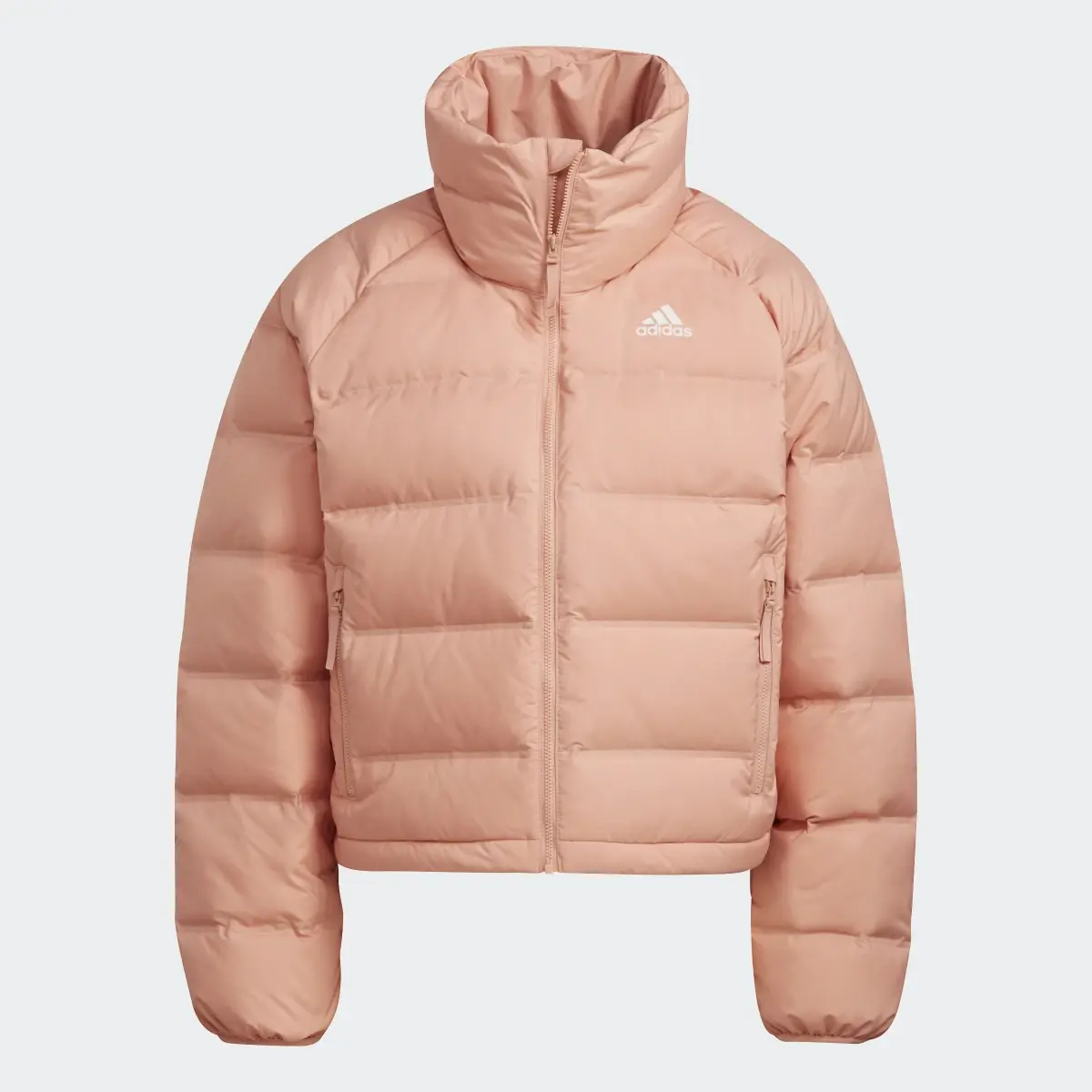 Adidas Helionic Relaxed Fit Down Jacket. 1