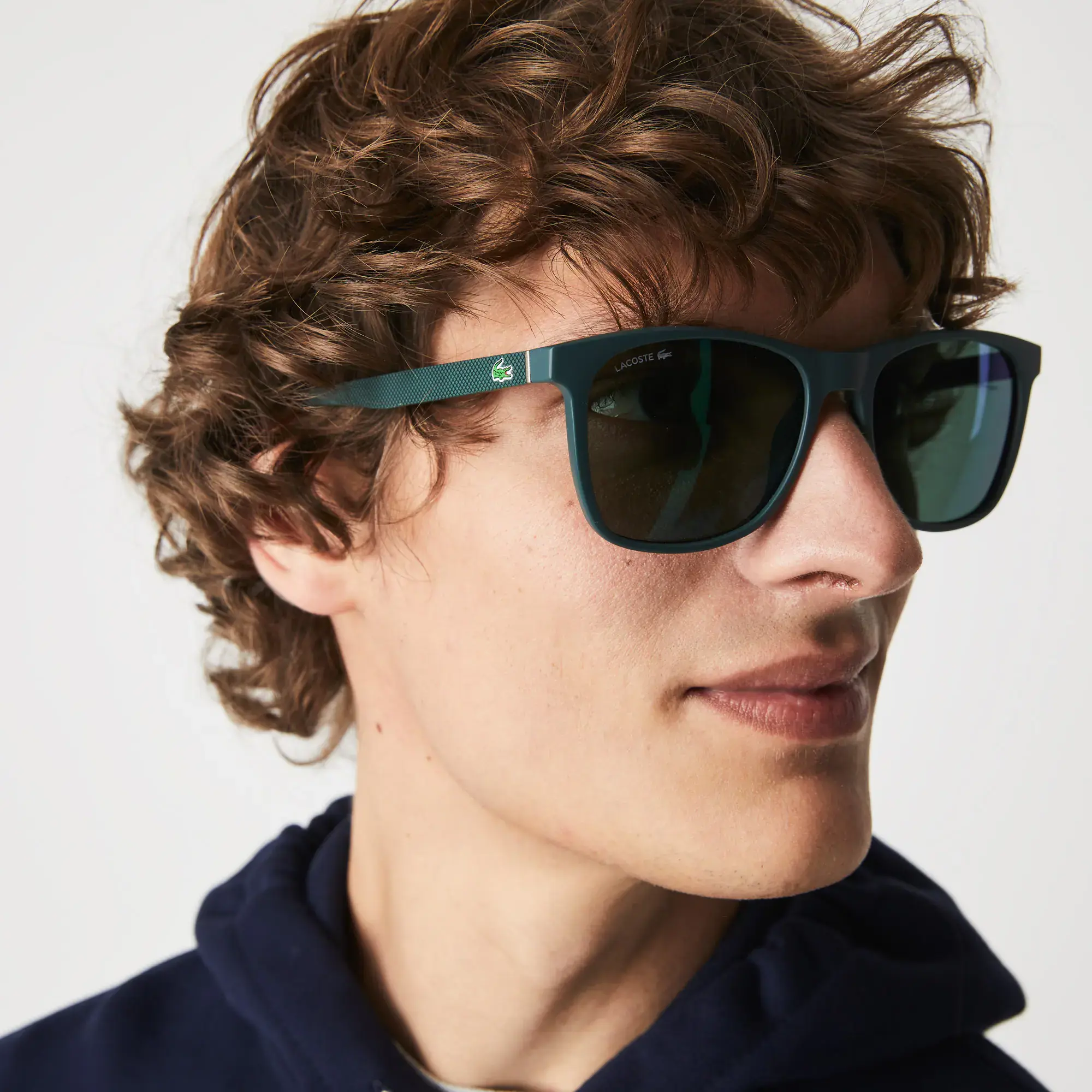 Lacoste Lunettes de soleil rectangulaires L.12.12. 1 Lacoste Lunettes de soleil rectangulaires L.12.12. 1