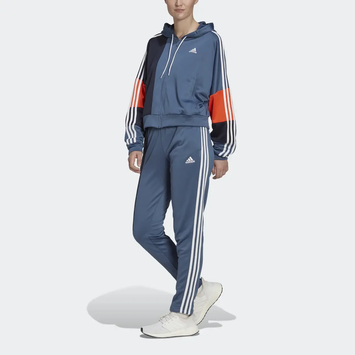 Adidas Bold Block Track Suit. 1