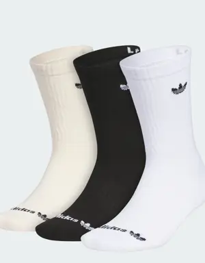 Adidas Originals Trefoil 2.0 3-Pack Crew Socks