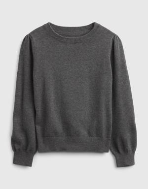 Kids Crewneck Sweater gray