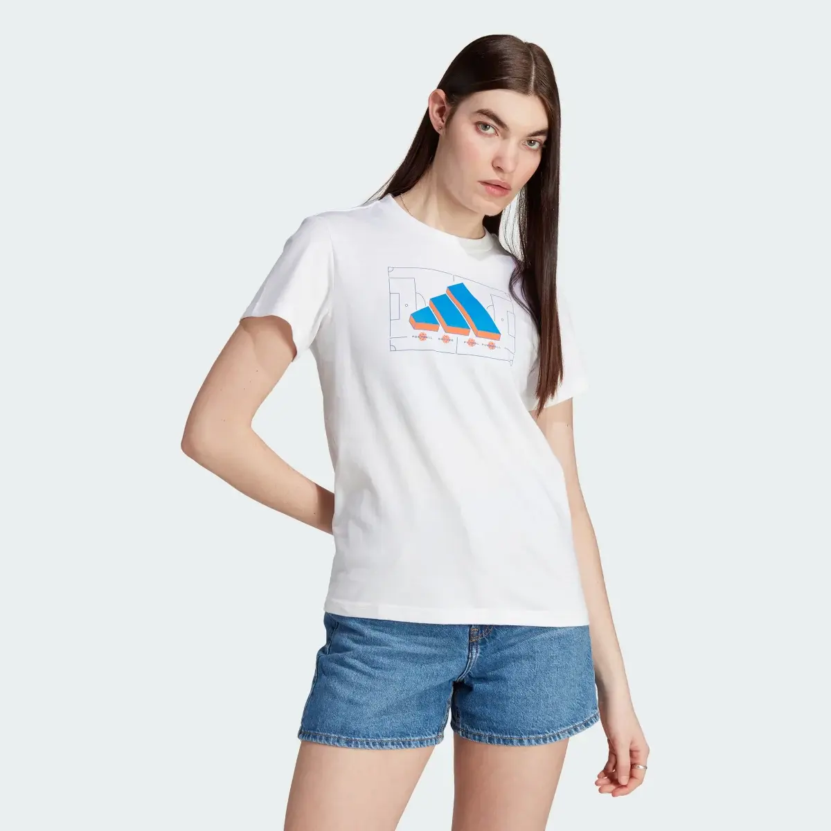 Adidas Soccer Logo Tee. 2