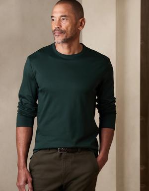 Banana Republic Luxury Touch T-Shirt green