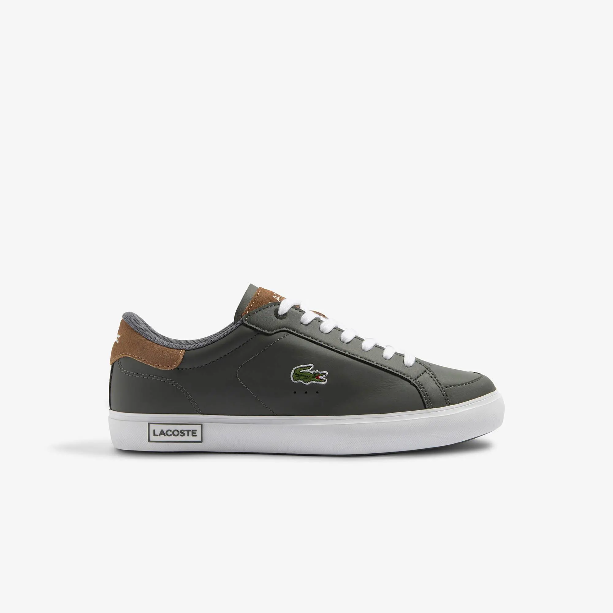 Lacoste Men's Powercourt Leather Trainers. 1