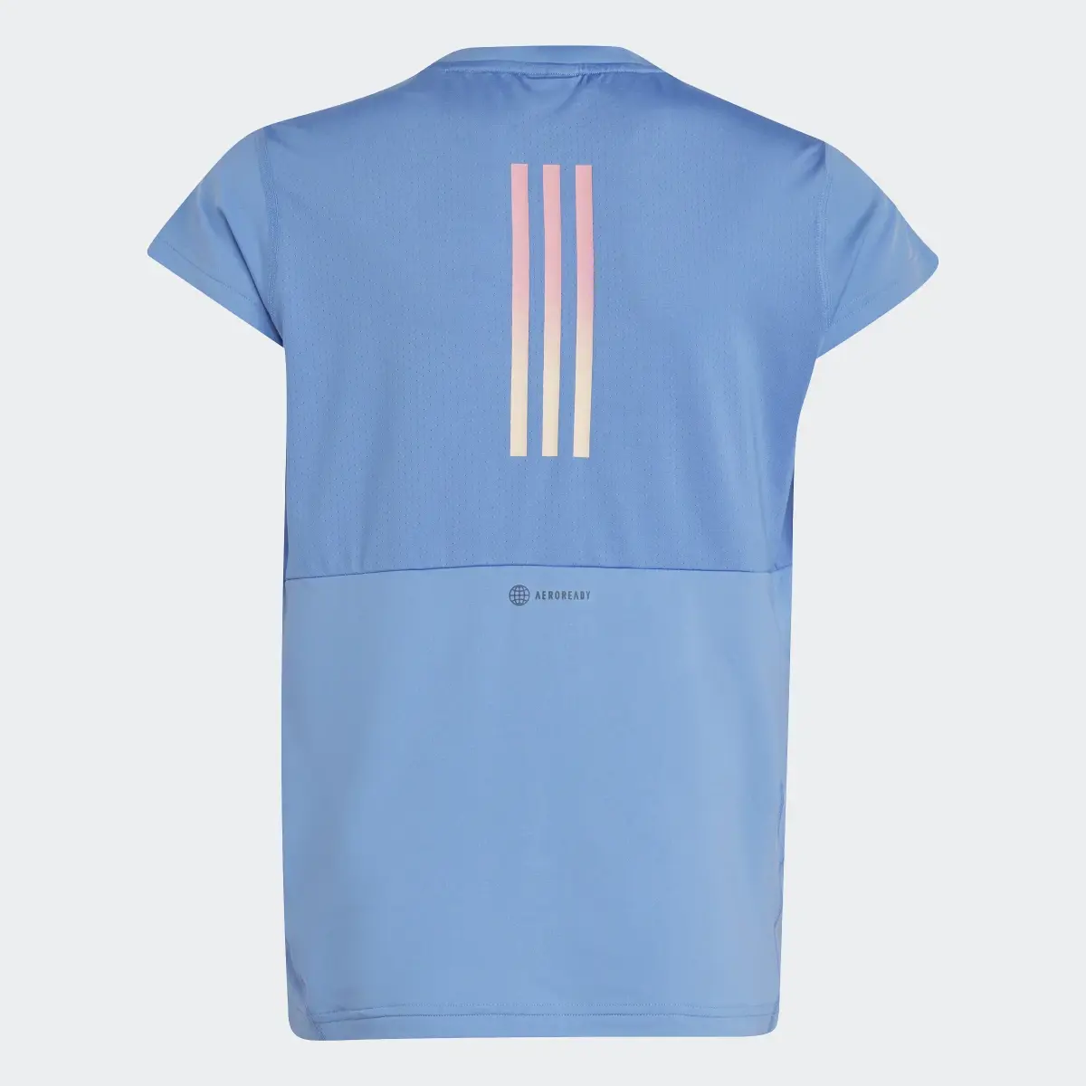 Adidas Playera AEROREADY 3 Franjas. 2