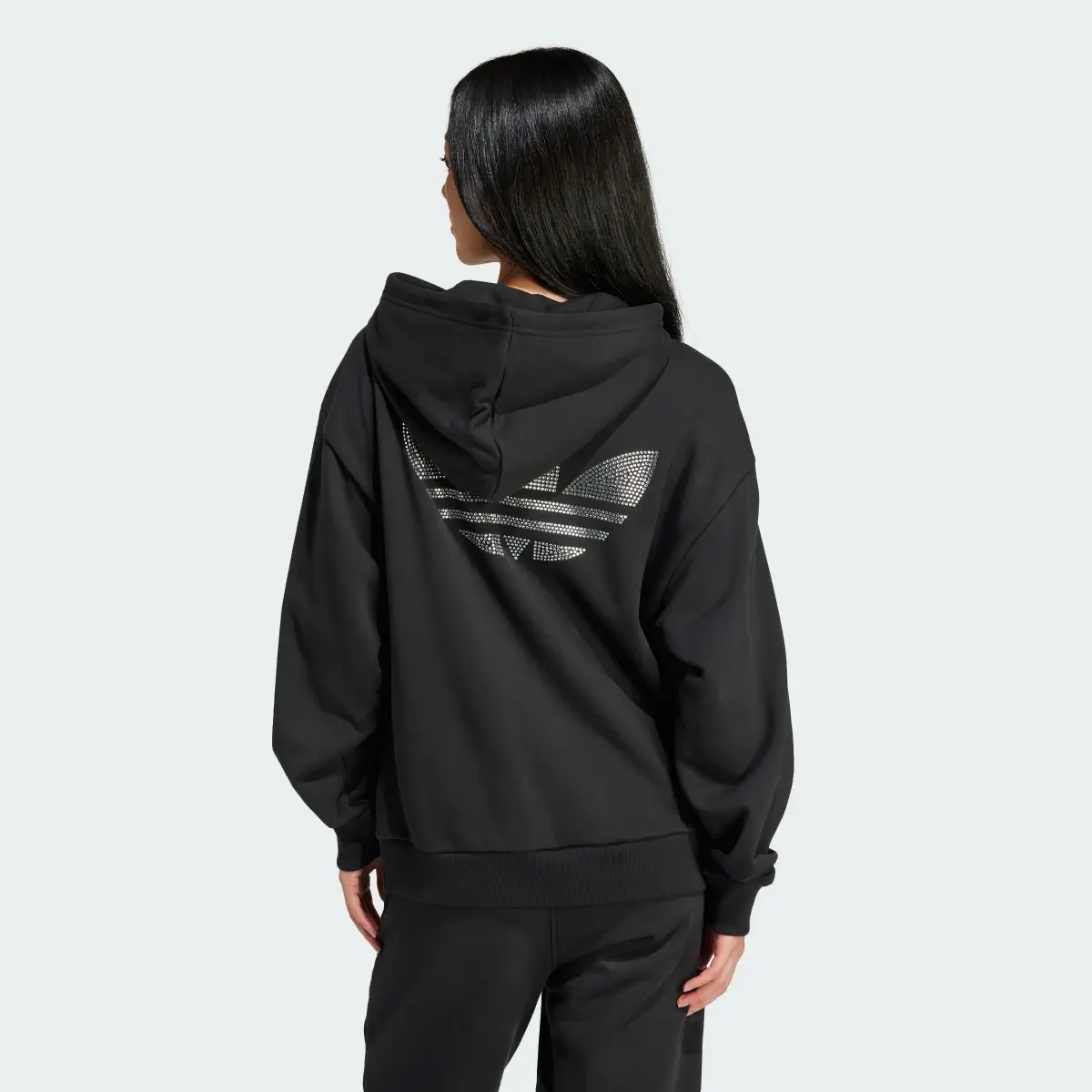 Adidas Embellished Oversized Hoodie. 3