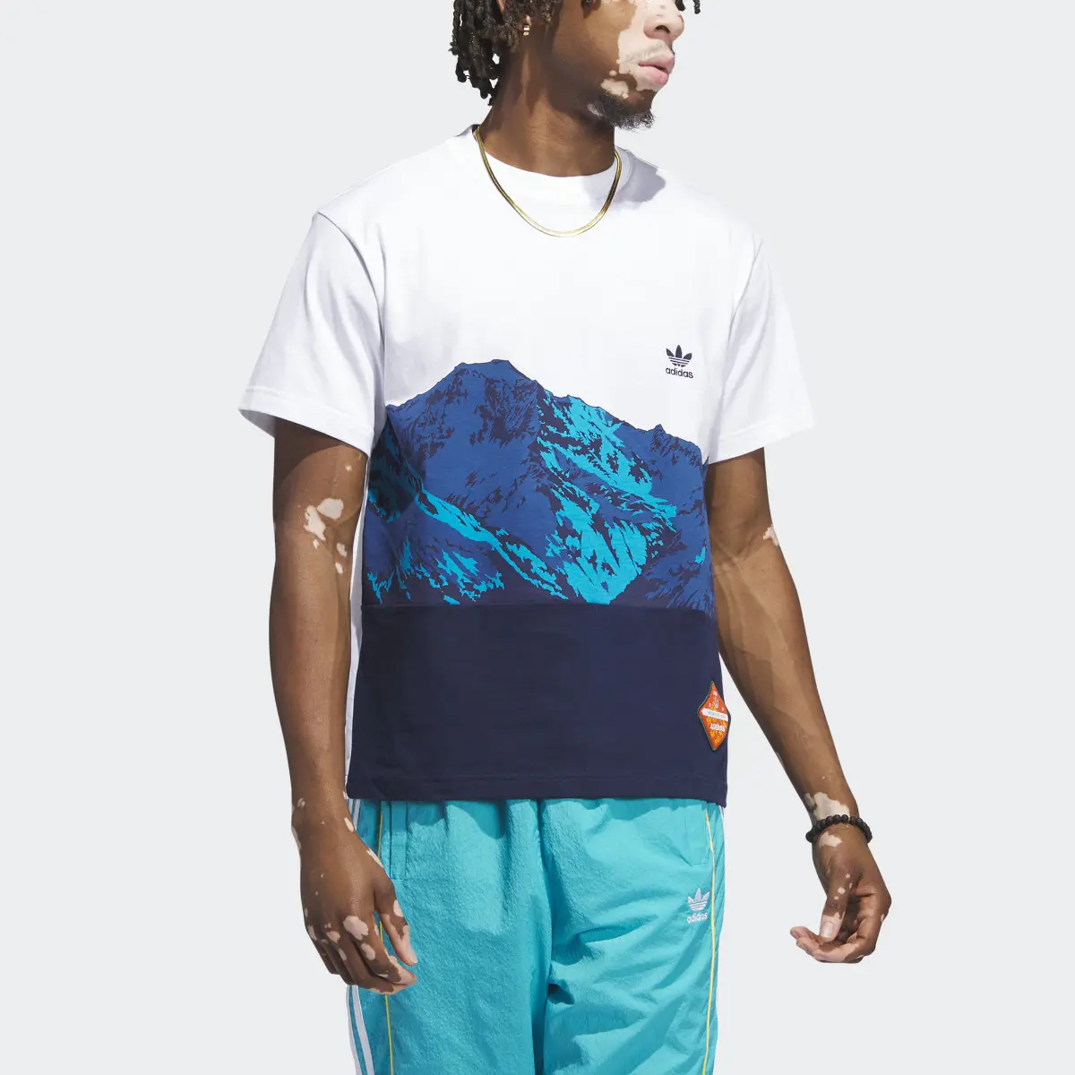 Adidas Sky Mountain Art Tee. 1