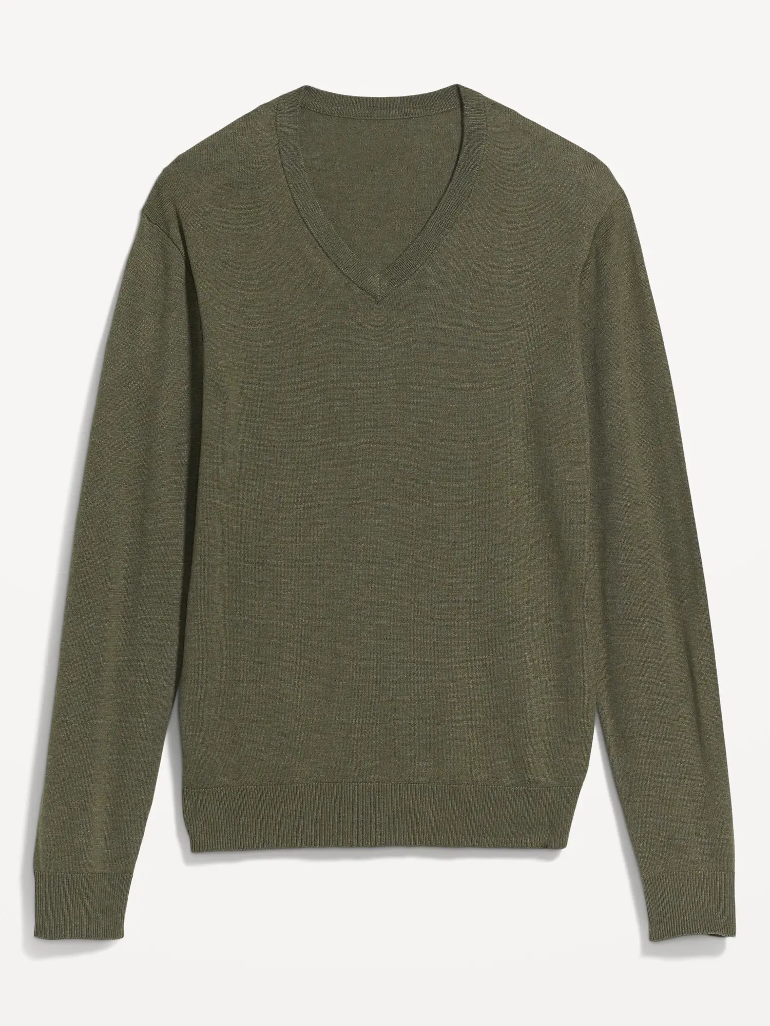Old Navy V-Neck Sweater for Men green. 1