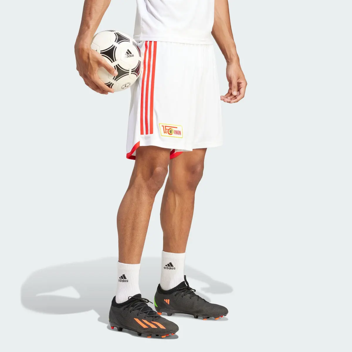 Adidas 1. FC Union Berlin 23/24 Home Shorts. 3