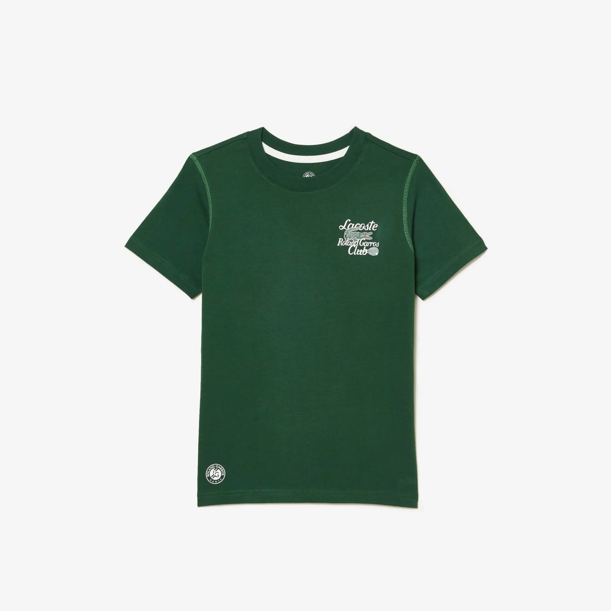 Lacoste Kids’ Lacoste Sport Roland Garros Edition Jersey T-shirt. 2