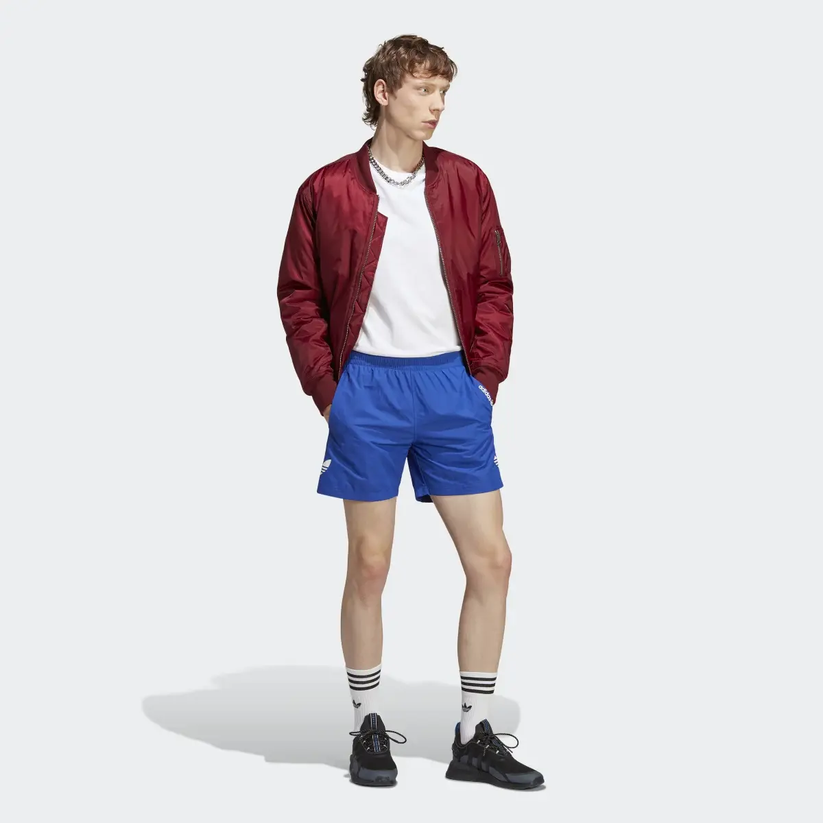 Adidas Short de bain Originals Essentials Trefoil. 3