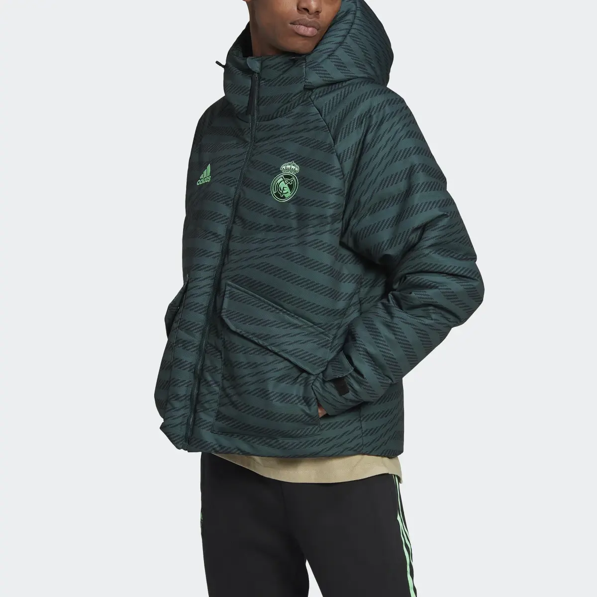 Adidas Real Madrid Down Jacket. 1