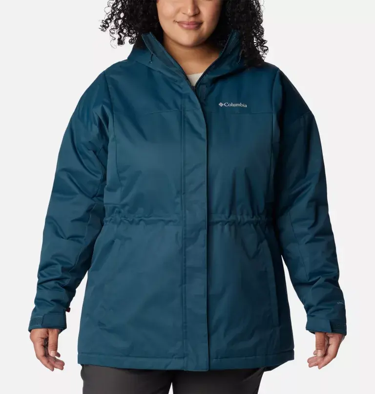 Columbia Women's Hikebound™ Long Insulated Jacket - Plus Size. 1
