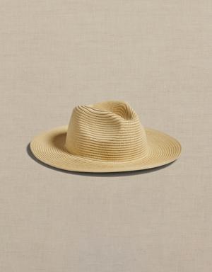 Straw Cowboy Hat for Baby beige