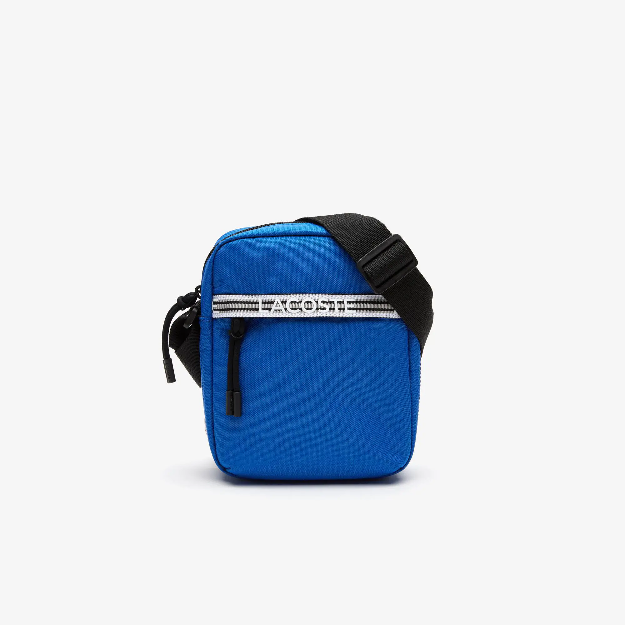 Lacoste Men’s Lacoste Neocroc Recycled Fiber Vertical Messenger Bag. 2