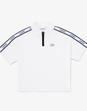 Lacoste Polo con Cierre Lacoste para Niño