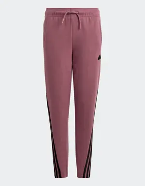 Adidas Future Icons 3-Stripes Ankle-Length Tracksuit Bottoms. 3 Adidas Future Icons 3-Stripes Ankle-Length Tracksuit Bottoms. 3