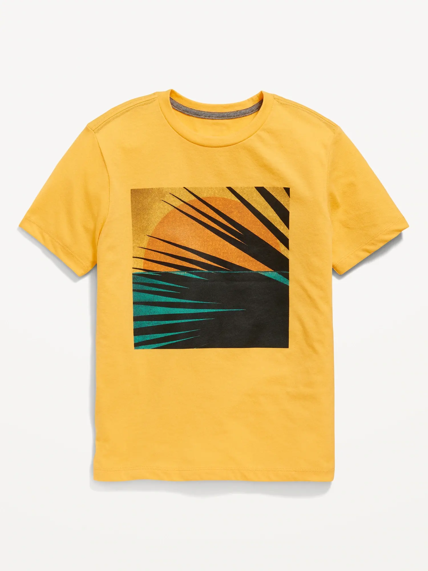Old Navy Short-Sleeve Graphic T-Shirt for Boys yellow. 1