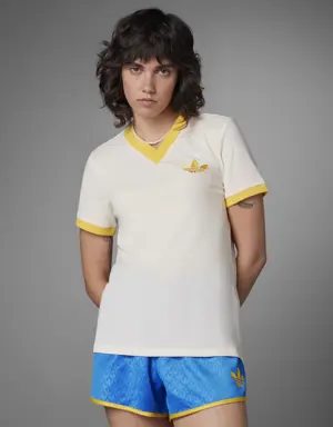 Adidas T-shirt à col en V Adicolor Heritage Now