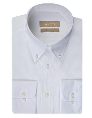 Damat Comfort Beyaz Desenli Gömlek