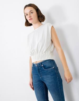 Gizia Paçası Yırtmaçlı Skinny Jean Pantolon. 3 Gizia Paçası Yırtmaçlı Skinny Jean Pantolon. 3