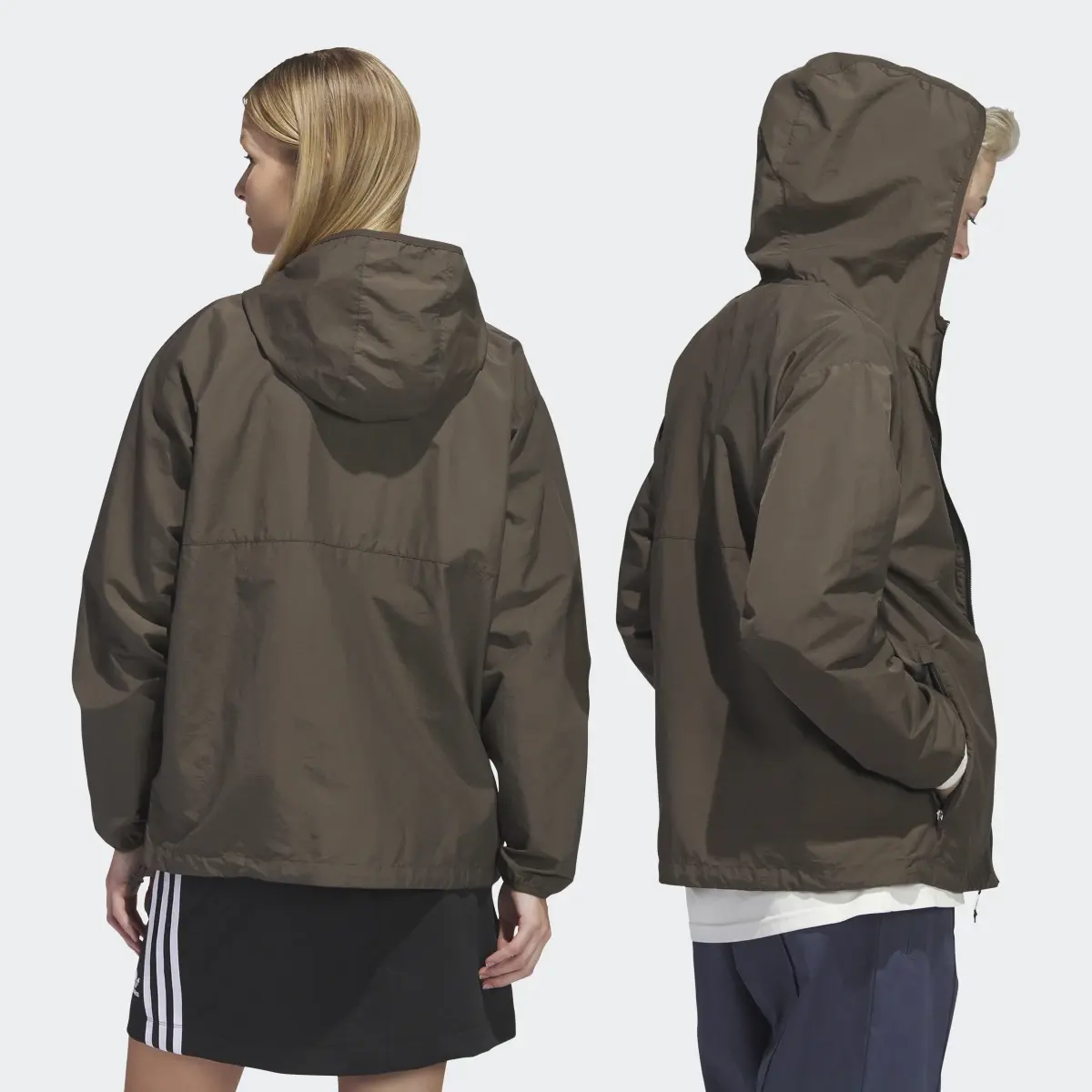 Adidas Crinkle Shell Jacket (Gender Neutral). 2