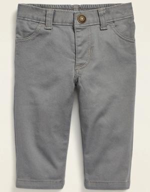 Unisex Skinny 360&#176 Stretch Jeans for Baby gray