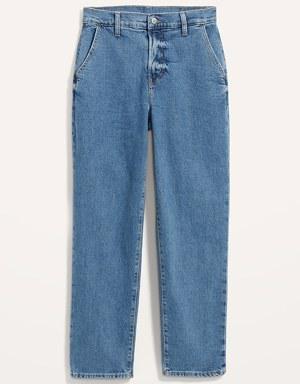 Extra High-Waisted Sky Hi Straight Jeans for Women multi