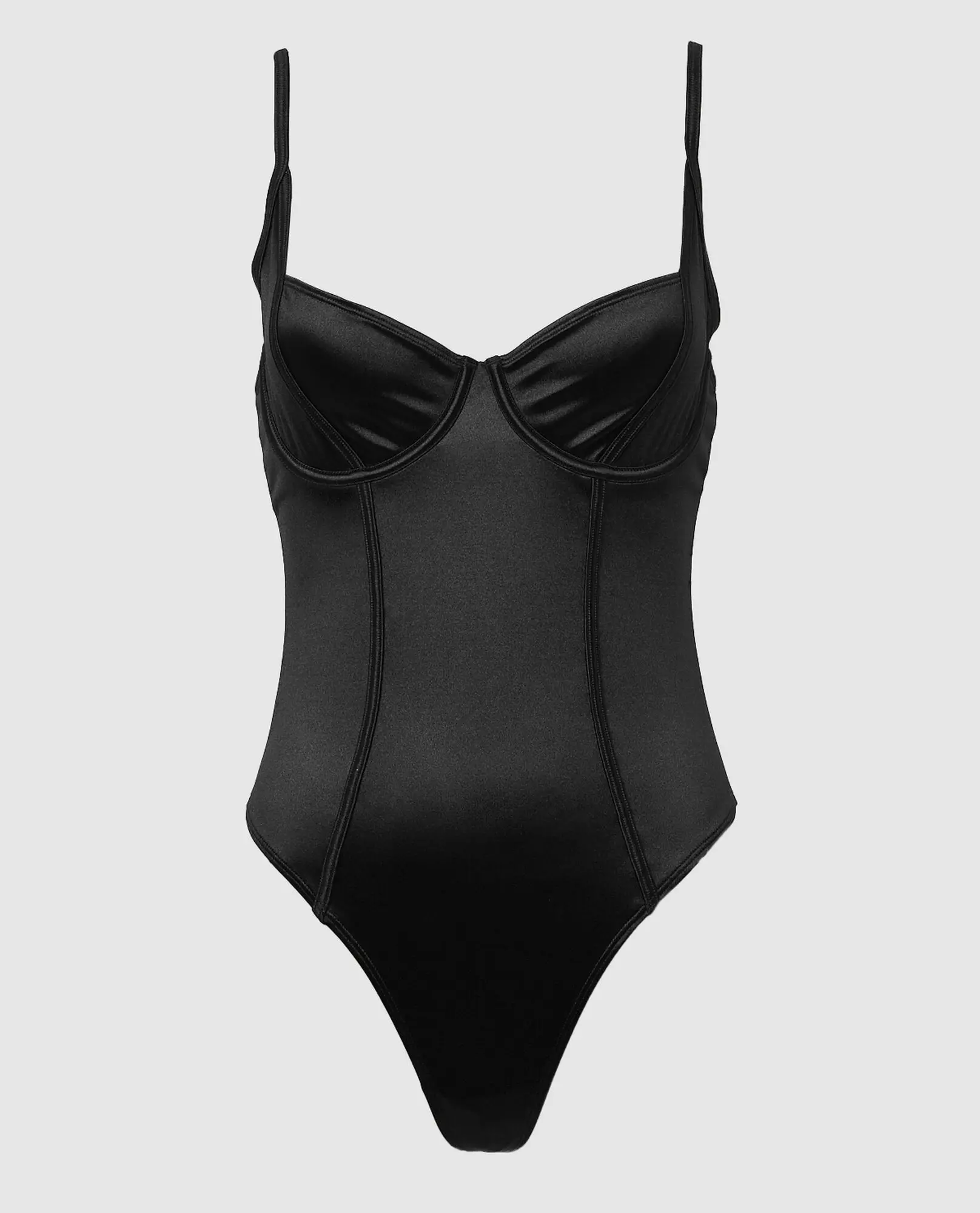 La Senza Unlined Satin Bodysuit. 2