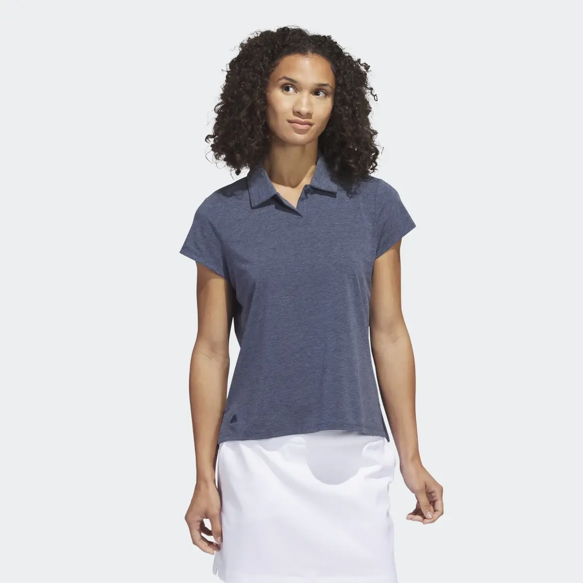 Adidas Playera Polo Go-To Heathered. 2