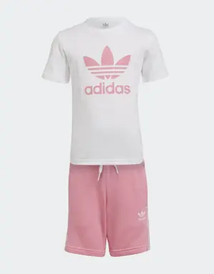 Adidas Ensemble Short et T-shirt Adicolor