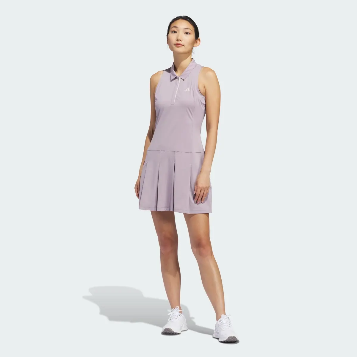 Adidas Ultimate365 Tour Pleated Dress. 2