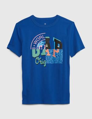 Kids 100% Organic Cotton Graphic T-Shirt multi